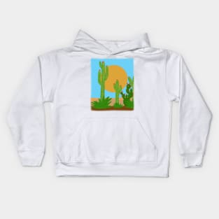 desert scene Kids Hoodie